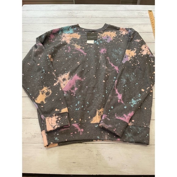 Grayson Threads Black Label Women's Pullover Tie Dye Sweater Multicolor Size XS - Picture 4 of 8